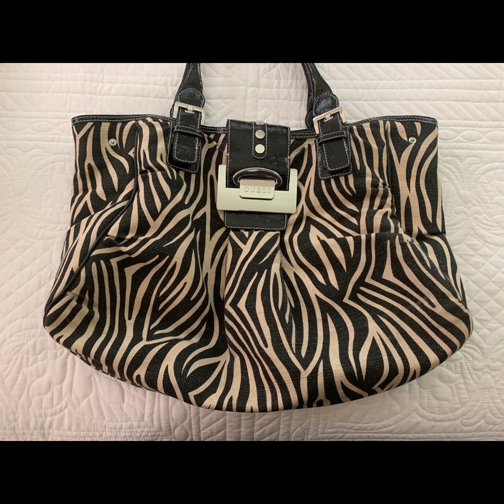 Guess Zebra Print Bag